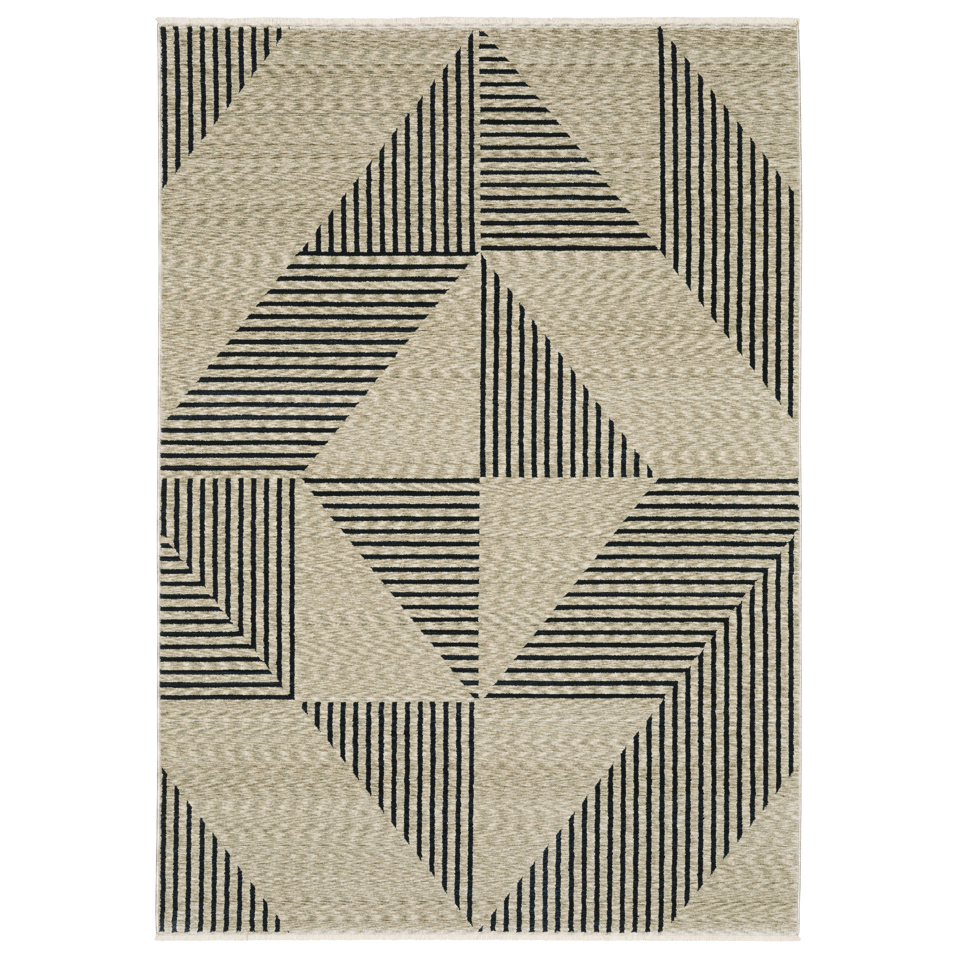 Oriental Weavers Capella CAP04 Beige/Blue Area Rug