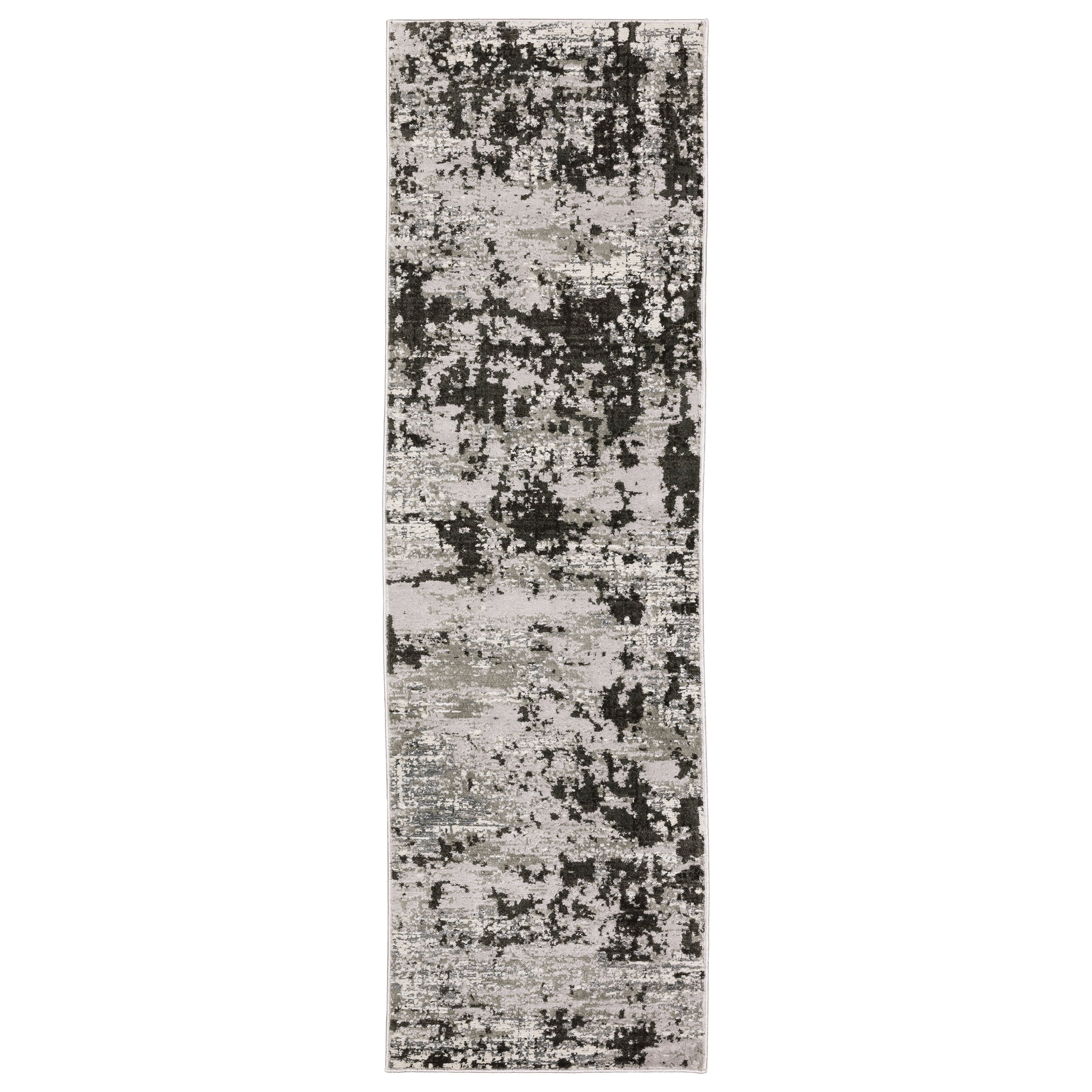 Oriental Weavers Caravan 4153Q Grey/Black Area Rug