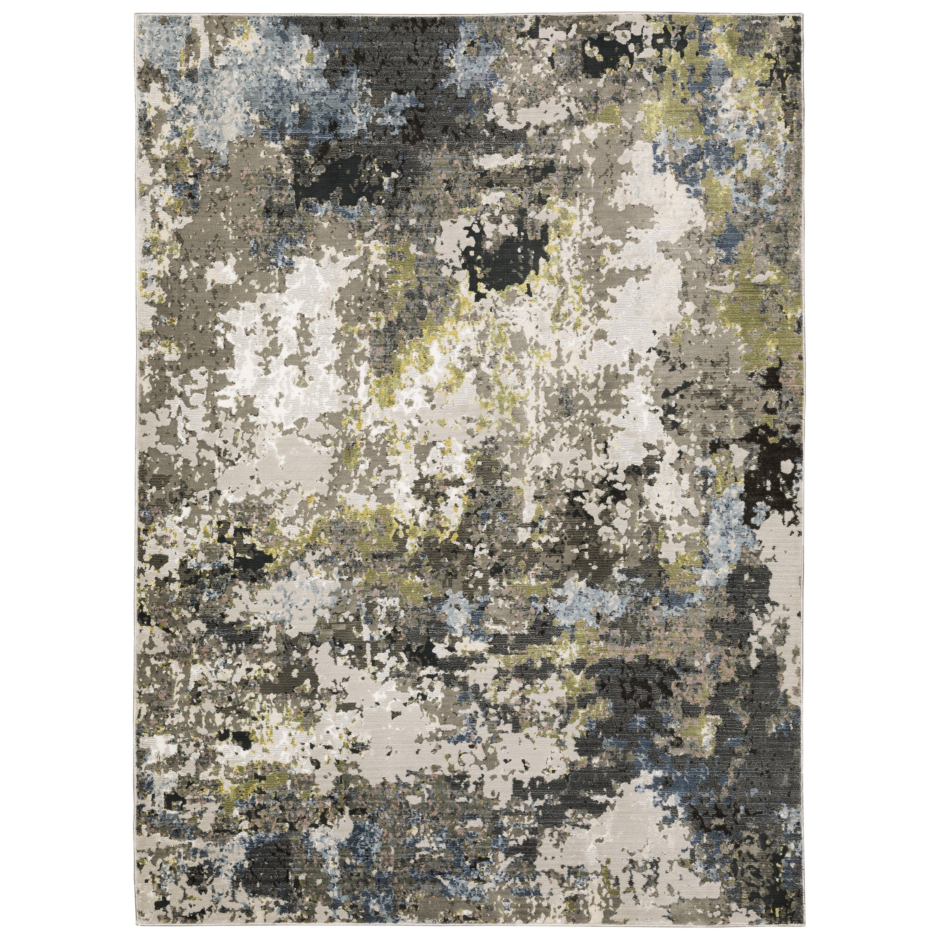 Oriental Weavers Caravan 502Z Grey/Green Area Rug