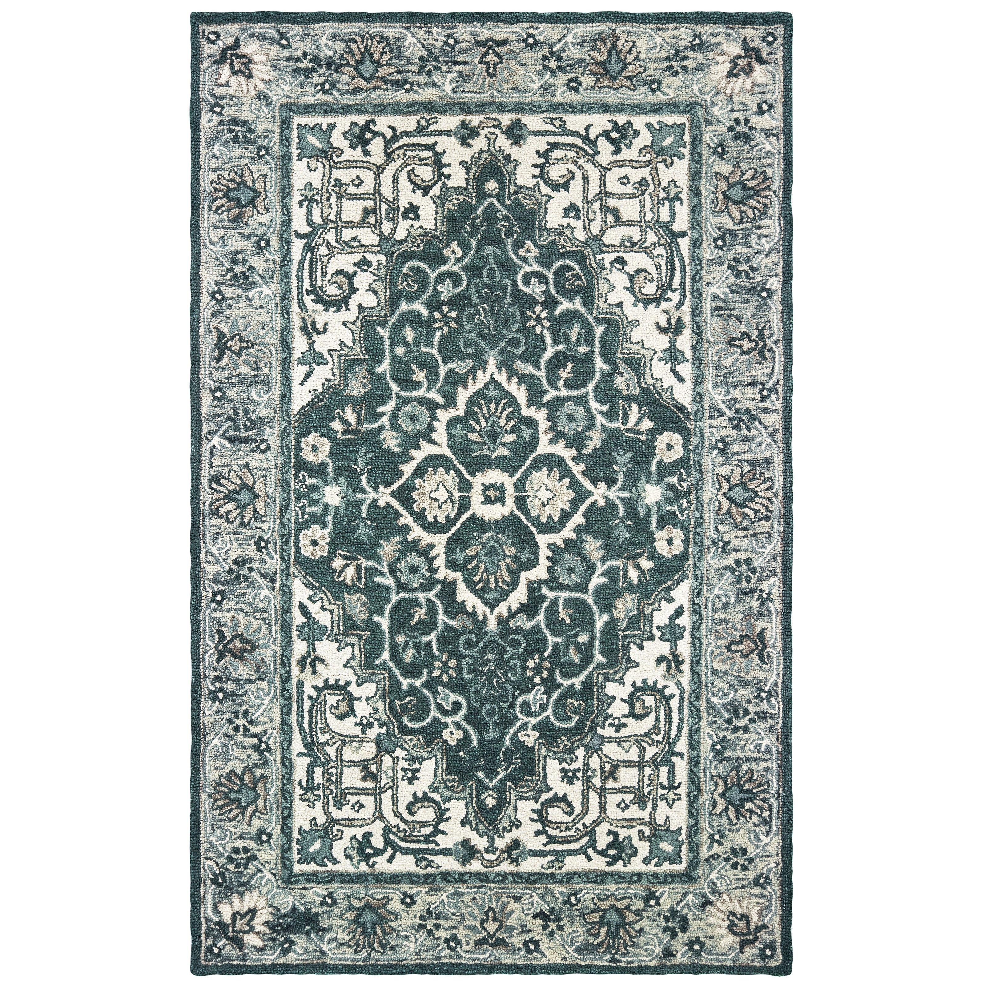 Oriental Weavers Zahra 75506 Grey/Blue Area Rug
