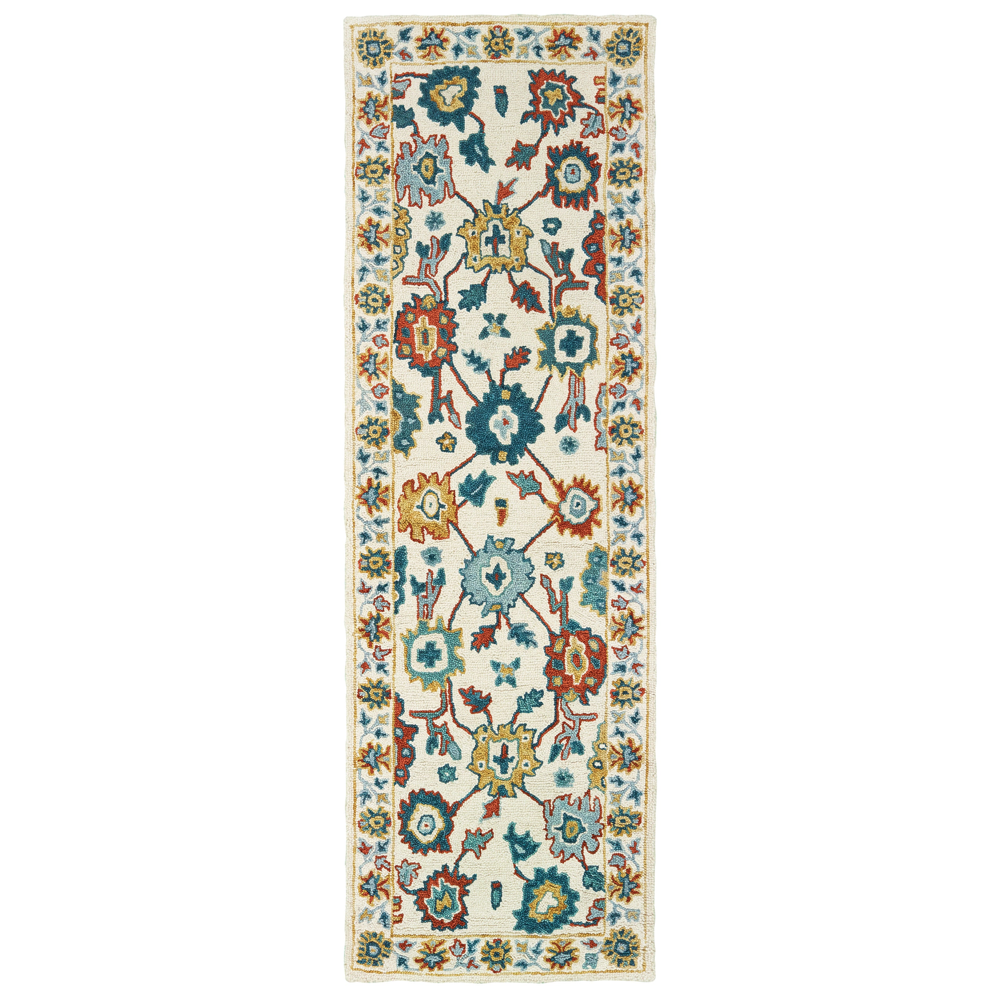 Oriental Weavers Zahra 75507 Ivory/Gold Area Rug